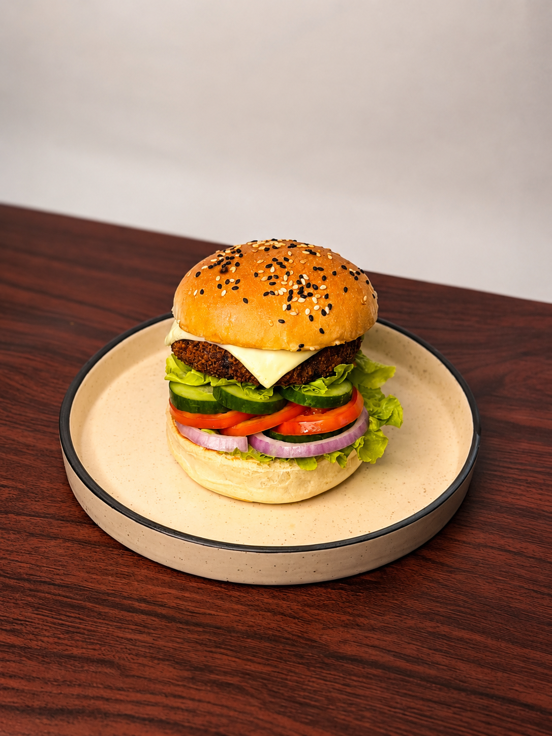 American Veggie Burger